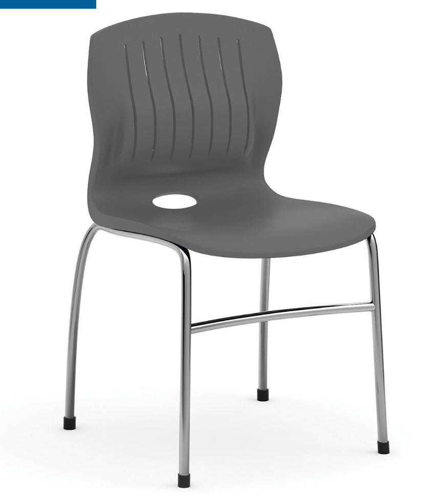 Slash | Armless Guest Stack Chair with Chrome Frame
OSSN6019