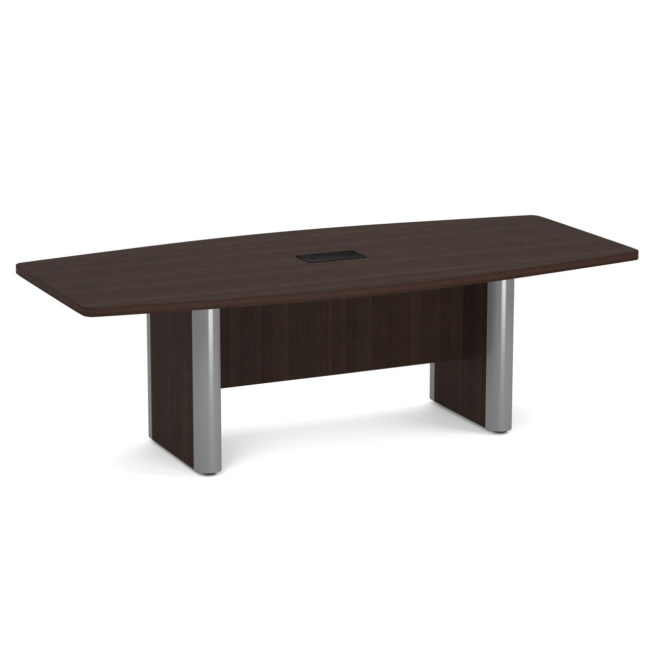 OS Conference Tables | Boat Shaped Conference Table with Elliptical Base - 8'