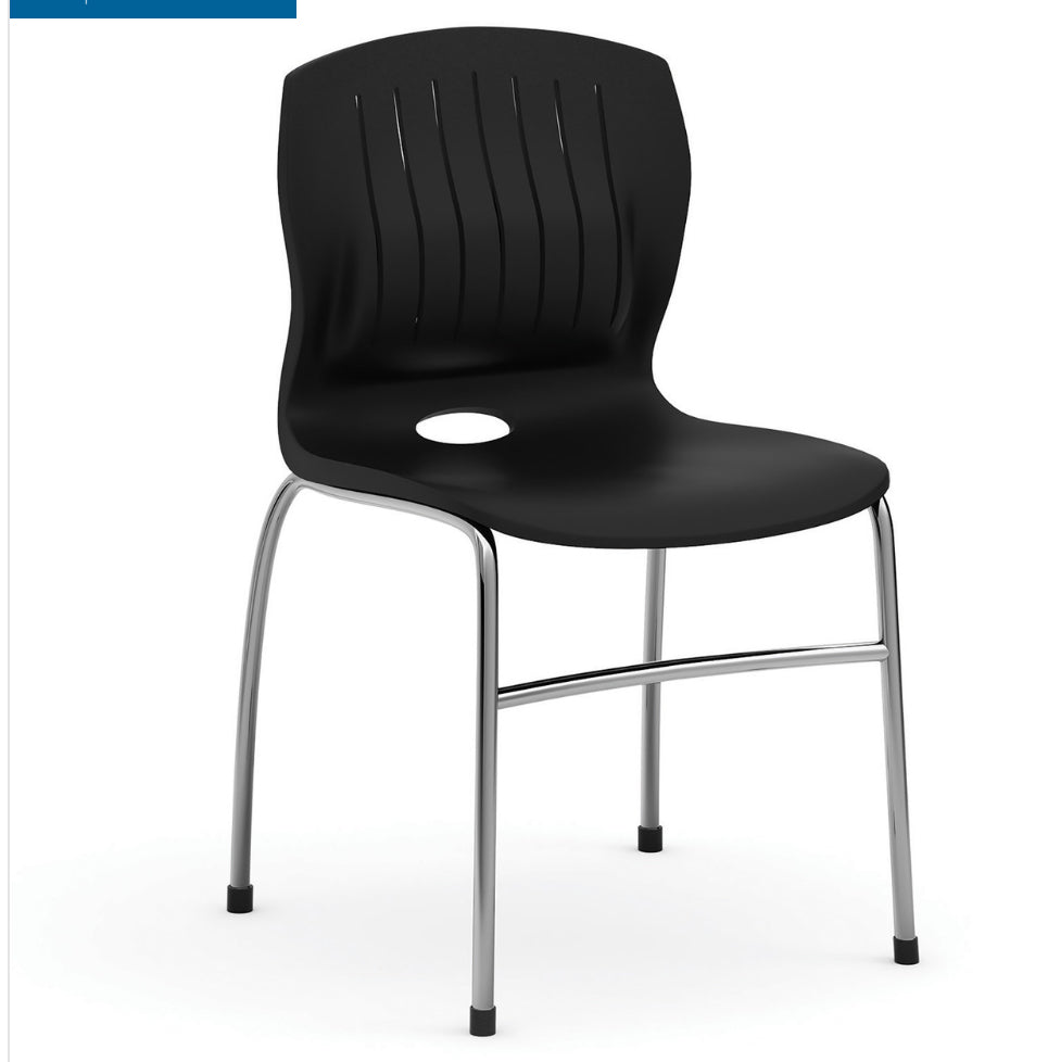 Slash | Armless Guest Stack Chair with Chrome Frame

OSSN6019