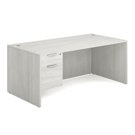 OS Laminate | Single 3/4 Pedestal Desk - 71" x 36"