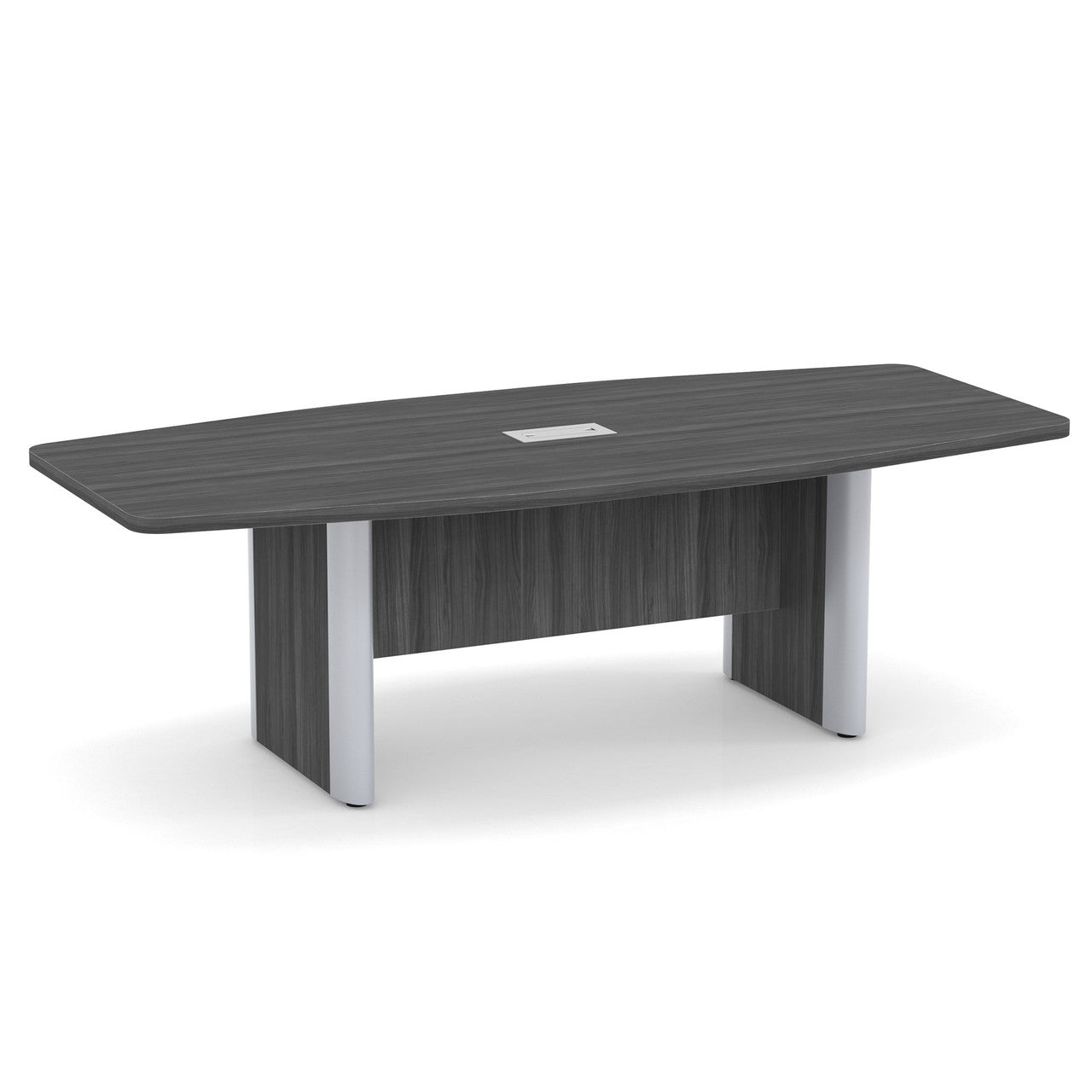 OS Conference Tables | Boat Shaped Conference Table with Elliptical Base - 8'