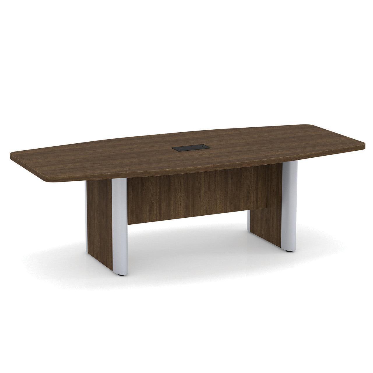 OS Conference Tables | Boat Shaped Conference Table with Elliptical Base - 8'