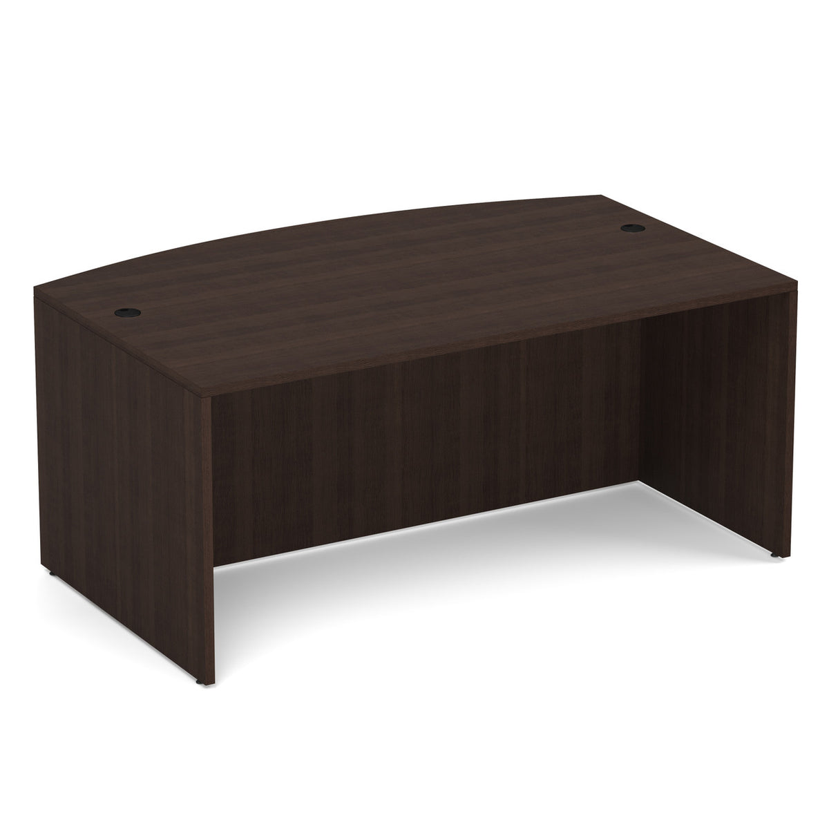 OS Laminate - OS187 | 66"W Bow Front Desk Shell