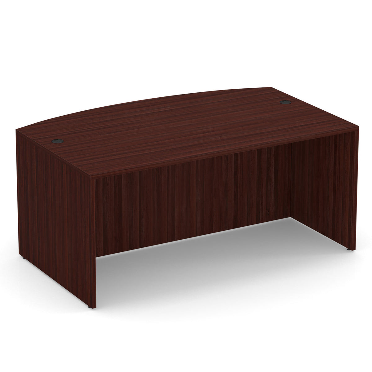 OS Laminate - OS187 | 66"W Bow Front Desk Shell