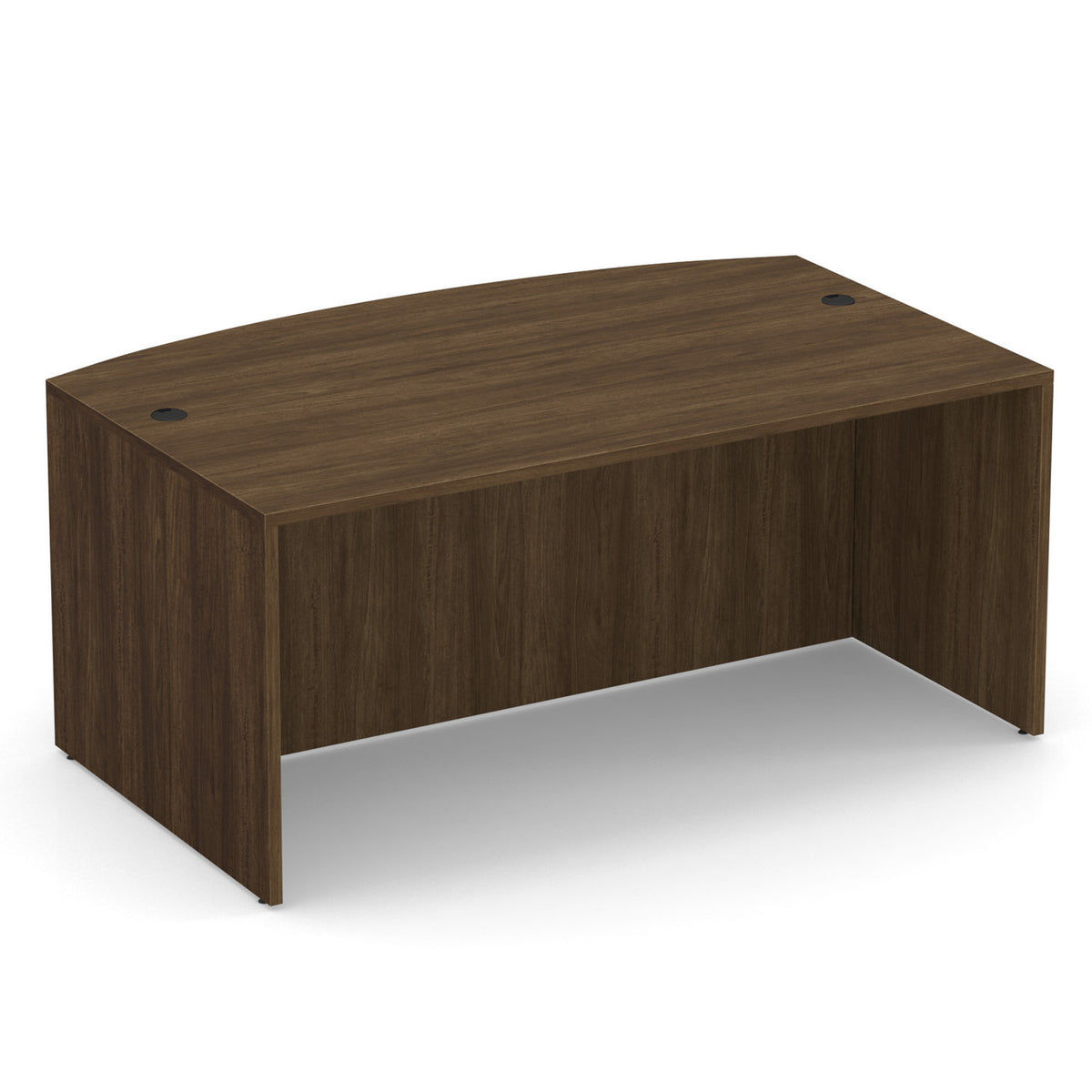 OS Laminate - OS187 | 66"W Bow Front Desk Shell