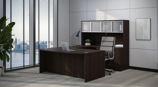 OfficeSource OS Laminate U Shape Typical - OSTYP322