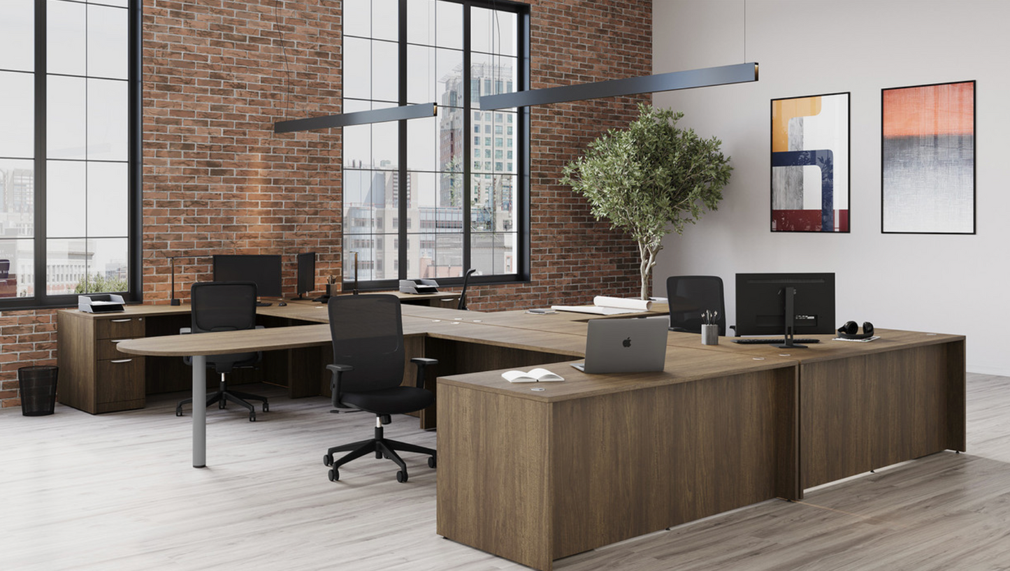 OfficeSource OS Laminate Collection Multi-Person Typical - OSTYP170