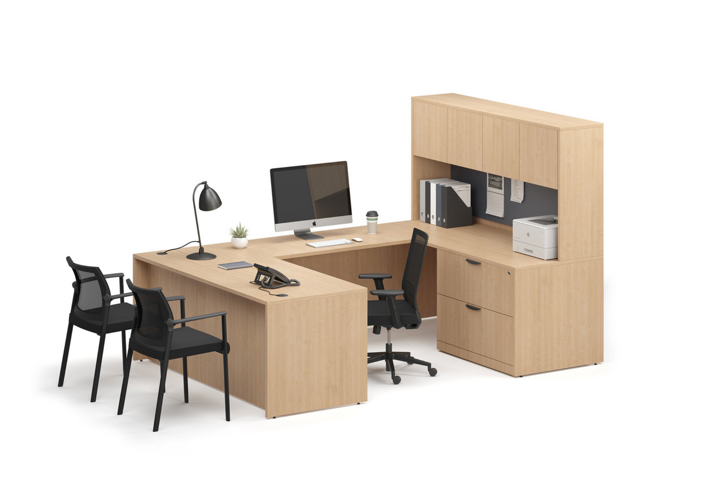 OfficeSource OS Laminate Collection U Shape Typical - OS56